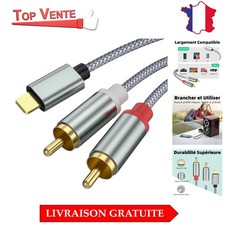 Câble RCA iPhone 1M Audio