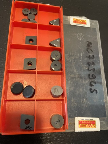 16x sandvik mixed ceramic - mixed,