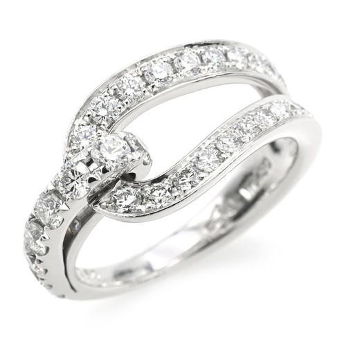 Jeunet bague solitaire pavé - bague,