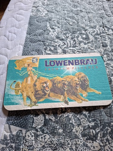 Sous bock bière löwenbrāu - bière,