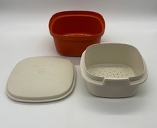 Tupperware orange cuiseur - orange,