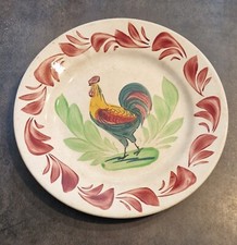 ASSIETTE ANCIENNE AU COQ