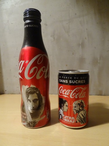 Bouteille cannette coca - bouteille, +