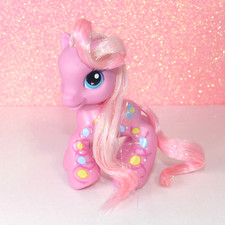 MY LITTLE PONY MON PETIT PONEY 2008 G3.5 G3,5 PINKIE PIE SPARKLE TINSEL GLITTER
