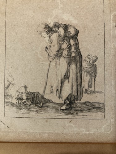 Gravure 1640 etching - etching,