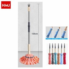 Mop En Microfibre Pour Sol Capture Saleté Avec Manche Télescopique HMJ