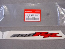 Décor autocollant de carénage de siège arrière pour modèles CBR600RR3 2004 et C