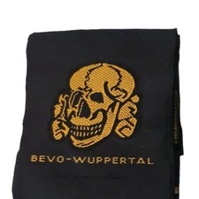 Tête de mort tropicale tissées