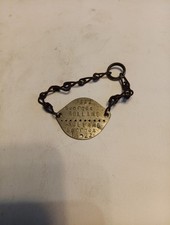 Militaria Bracelet Plaque