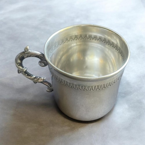 Tasse ancienne xixe métal - tasse,