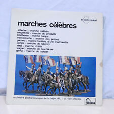 33T MARCHES CELEBRES Vinyle LP 12" Orch. Phil. DE LA HAYE Militaire VAN OTTERLOO