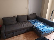 Canapé D’angle Convertible gris foncé IKEA FRIHETEN