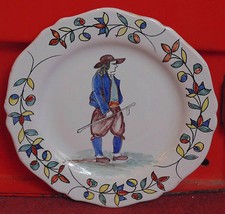 RARE MAGNIFIQUE assiette