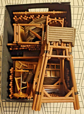 anciens PLAYMOBIL vintages COW-BOYS INDIENS  1974 Nordiste 3419 Fort Randall