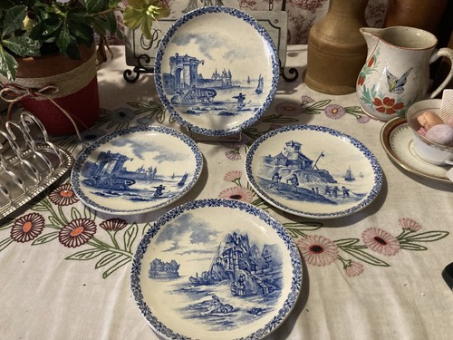 Assiettes dessert terre de - 4,