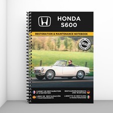 HONDA S600 : Cahier de Restauration - Personnalisation gratuite !