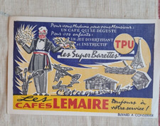 ANCIEN BUVARD PUBLICITAIRE LES