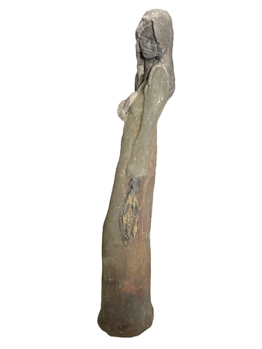 Belle statuette femme raku - statuette,