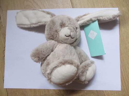 Peluche doudou lapin tex baby - tex,