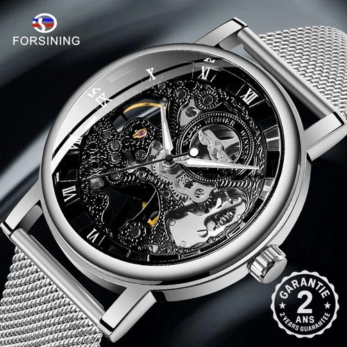 Montre homme squelette - montre,