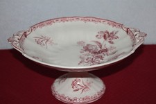 PRESENTOIR A GATEAUX FONTANGES SARREGUEMINES ROSE