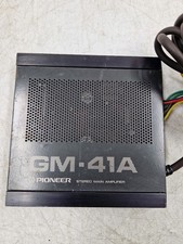 Amplificateur Principal Stéréo PIONEER GM-41A - Non Testé, Signes D'Utilisation