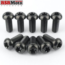 Ducati 848 1098 1098S 1098R 1198 1198S 1198R Titane Disque Boulons, Noir