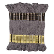 Lot de 12 fils à broder 100 % coton égyptien de qualité supérieure | Fil à br...