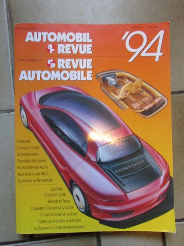 Revue automobile suisse 1994 - automobile,