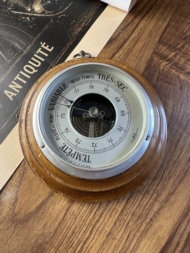 Baromètre anéroïde vintage - baromètre,