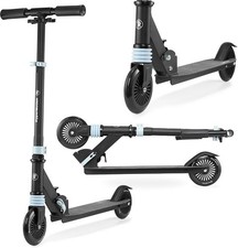 Trottinette Enfants Pliable 4-9 ans, Guidon Pliable, Hauteur Réglable- ABEC-7