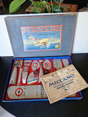 Meccano constructeur avion - meccano,