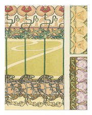 Art Nouveau Fleurs Art Mural