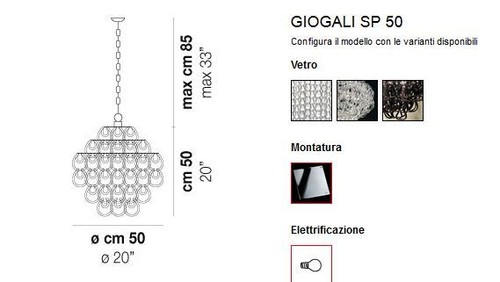 Vistosi giogali suspension 50 - vistosi,,