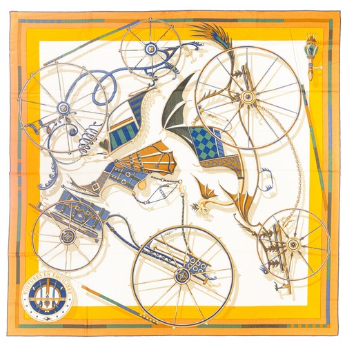 Auth hermes shawl voitures en - shawl,