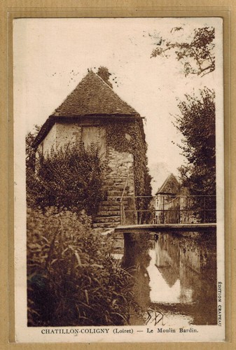 Cpa loiret chatillon - cpa, coligny