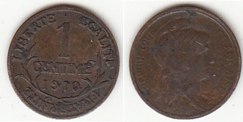 France monnaie1 centime - france,