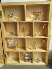 Sujet Swarovski en or et