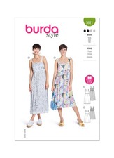 BURDA 5821 Chemise Robe Patron De Couture Femmes Tailles 10-22 Niveau: Facile