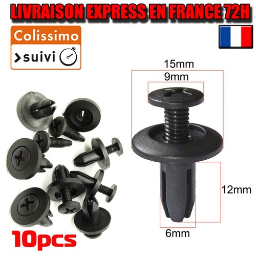 10x agrafe rivet - 10x, fixation