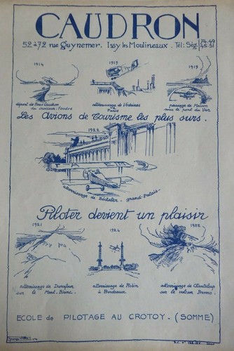 1924 1926 pub caudron avion - 1924-1926,