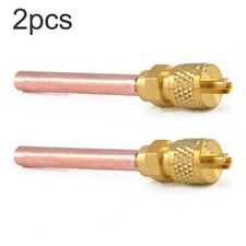 2 pièces vannes droites