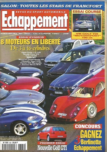 Echappement 362 golf gti - echappement,
