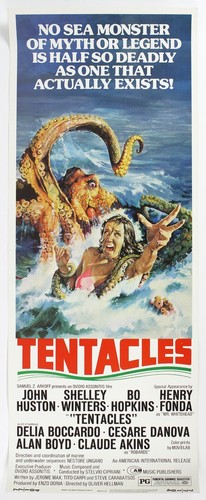 1977 tentacles film - 14"x, 36"