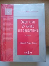 Manuel droit civil : les obligations / Dalloz