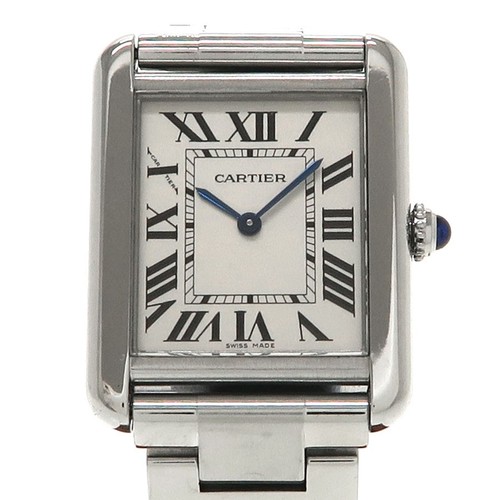 Montre cartier tank - solo, à