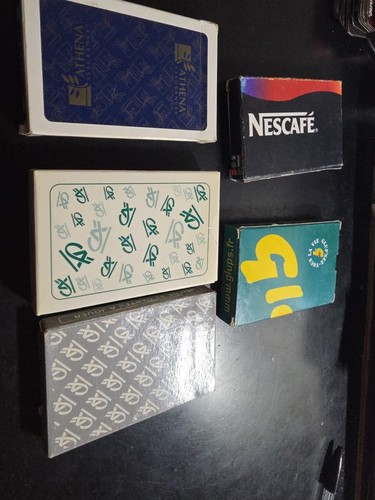 Lot jeux de cartes - lot,