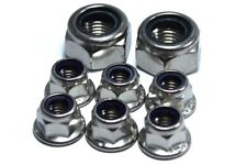 Kart Acier Inoxydable m14 Nyloc Bride Roue Écrous 1 Set Synergie Cadet Xenon