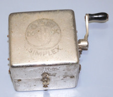 -ANCIEN AIGUISEUR LAMES RASOIR  ROLLFIX SIMPLEX Made in Germany JUS de GRENIER D