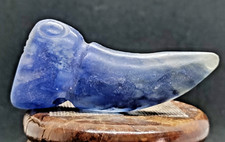 Ancienne sculpture en cristal de jade transformation en dragon culture Hongshan